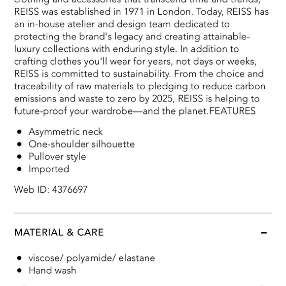 Reiss “Lucy” Off the Shoulder Top in Red - Picture 7 of 10